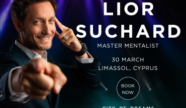 Στο City of Dreams Mediterranean έρχεται  ο παγκοσμίου φήμης mentalist, Lior Suchard