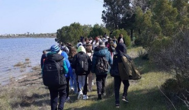 Περιβαλλοντική εκπαίδευση μαθητών στις αλυκές Λάρνακας
