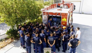 Εκπαίδευση προσωπικού Τμήματος Δασών στα νέα πυροσβεστικά οχήματα