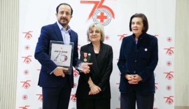 Το έργο του Κυπριακού Ερυθρού Σταυρού εξήρε ο ΠτΔ