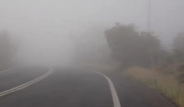 Πυκνή ομίχλη επηρεάζει την κυκλοφορία στο οδικό δίκτυο Πλατρών – Τροόδους