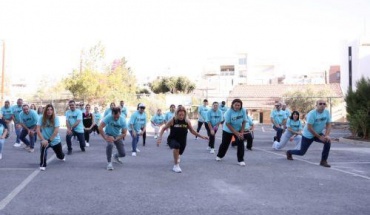 Γυμναστική στο ΥΠΑΝ στο πλαίσιο της Ευρωπαϊκής Εβδομάδας Αθλητισμού