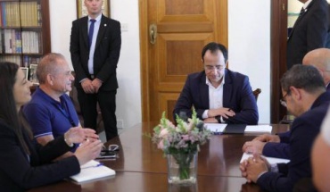 Ο ΠτΔ συναντήθηκε με την Κυπριακή Παραολυμπιακή Επιτροπή