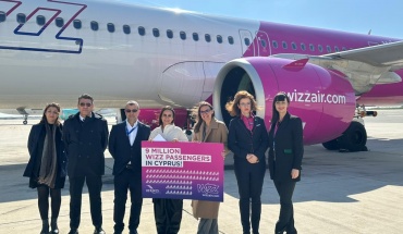 Η Wizz Air γιορτάζει το ορόσημο των 9 εκατ. επιβατών στην Κύπρο