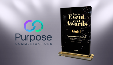 Χρυσή διάκριση για την Purpose Communications στα Cyprus Event Awards