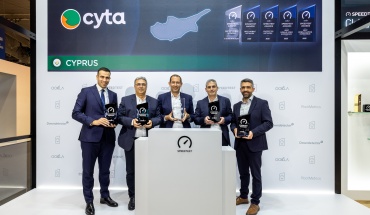 Cyta: 5 Συνεχόμενα Χρόνια το Ταχύτερο Δίκτυο Κινητής στην Κύπρο   - 5 Βραβεία Ookla