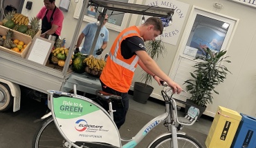 Η Eurogate στηρίζει την εκστρατεία Ride To Green