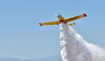 Στη μάχη για κατάσβεση των πυρκαγιών στην Ελλάδα η κυπριακή αποστολή