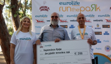 Δρομείς και περιπατητές συμμετείχαν στο «Eurolife Run The Park 2026»
