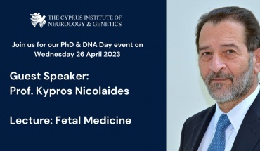 Παγκόσμια Ημέρα DNA με ομιλητή τον Κύπρο Νικολαΐδη