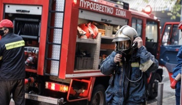 Hλεκτρική συσκευή προκάλεσε φωτιά σε διαμέρισμα στο Γέρι