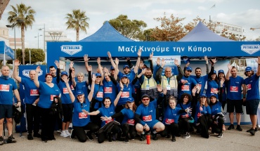 Πετρολίνα: Χορηγός της διαδρομής Petrolina 10 Km Energy Race  στον 15ο ΟΠΑΠ Μαραθώνιο Λεμεσού