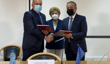 Υπογραφή Μνημονίου Συνεργασίας Τμήματος Οδοντιατρικών Υπηρεσιών Υπ. Υγείας και Ευρωπ. Παν. Κύπρου