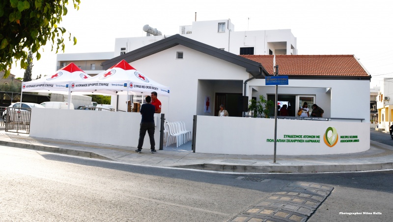 Ο Κυπριακός Ερυθρός Σταυρός εγκαινίασε το ανακαινισμένο κτίριό του στη Λάρνακα