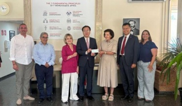 Ενίσχυση έργου του Κυπριακού Ερυθρού Σταυρού από Πρεσβεία της Κίνας