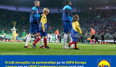 Η Lidl συνεχίζει τα partnerships με το UEFA Europa League και το UEFA Conference League