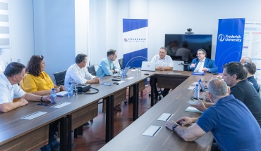 Ο Επικεφαλής Επιστήμονας της ΚΔ στο Πανεπιστήμιο Frederick