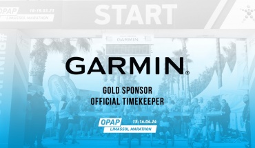 Με ακρίβεια και αξιοπιστία – Η Garmin Cyprus επίσημος χρονομέτρης του ΟΠΑΠ Μαραθωνίου Λεμεσού