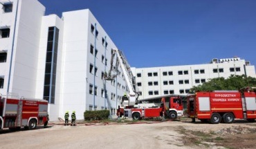 ΓΝ Λευκωσίας: Πραγματοποιήθηκε άσκηση κατάσβεσης πυρκαγιάς και διάσωσης