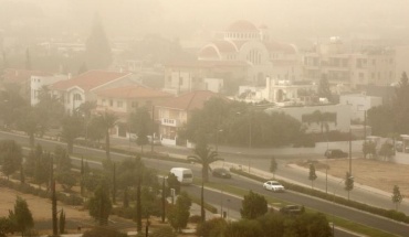 Καμπανάκι για υψηλές συγκεντρώσεις σκόνης στην ατμόσφαιρα